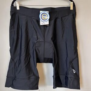 Baleaf Cycling Shorts Mens 3XL Black Padded Chamois Bike Biker UPF 50+ QS0085